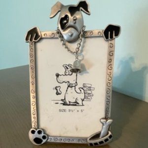 NWOT Dog Frame 3.5" x 5"